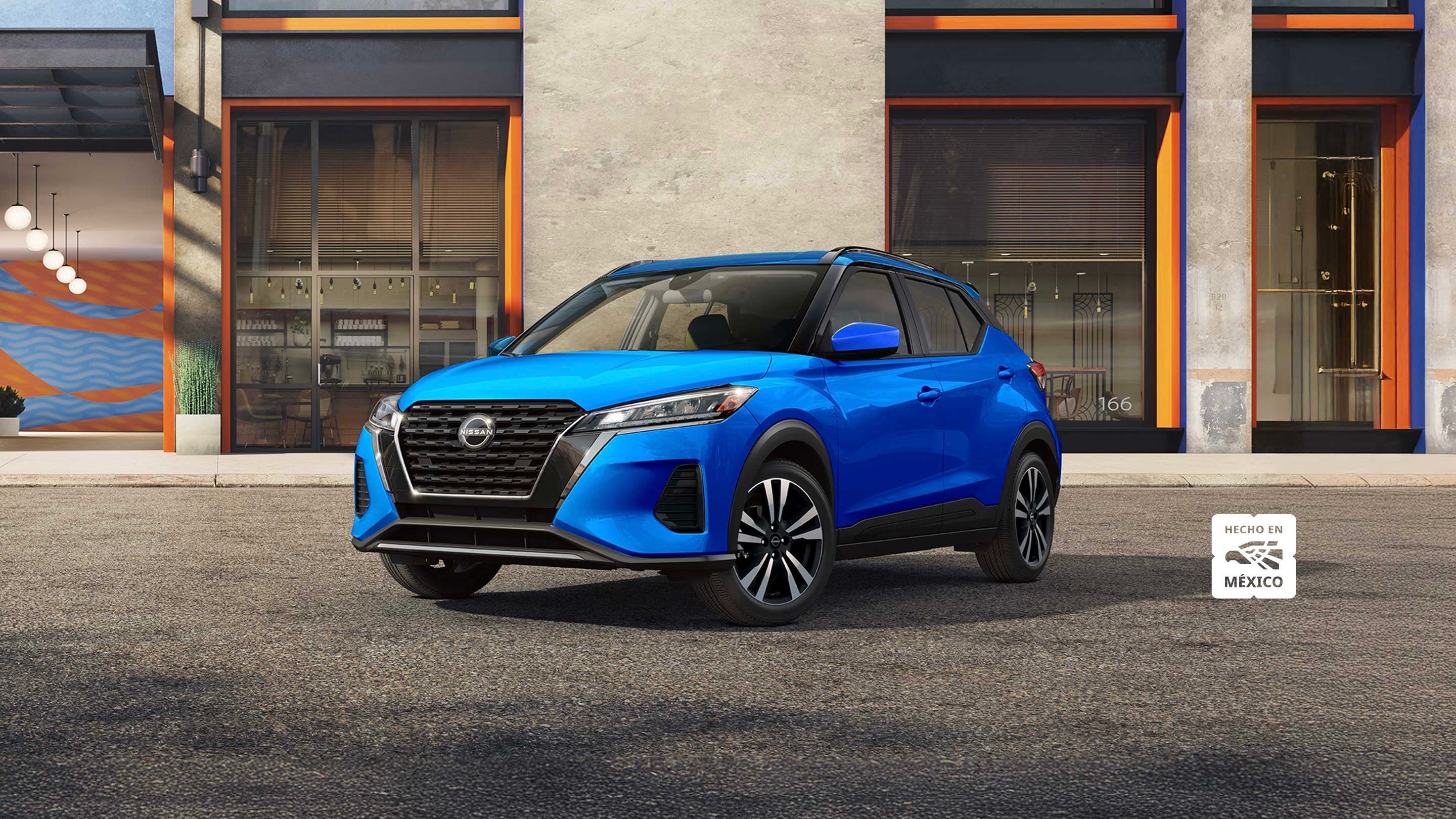 2025 Nissan Kicks Play Advance CVT in Azul Zafiro, Plata, Gris Oxford, Gris Volcã¡Nico, Rojo Burdeos, Blanco Perlado — front...